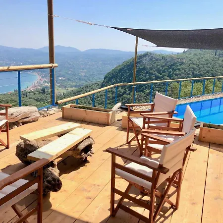 Casa vacanze House Sienna Of Intaba Views Corfiot Riviera Corfu Island Greece Contemporary Designed Shared Pool With Spectacular Sea Views Close To Ipsos *