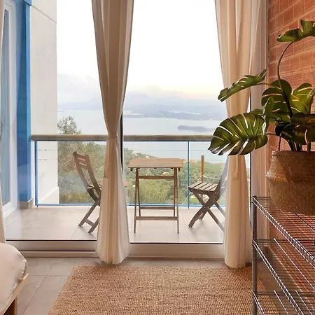 House Sienna Of Intaba Views Corfiot Riviera Corfu Island Greece Contemporary Designed Shared Pool With Spectacular Sea Views Close To Ipsos Casa vacanze Pyrgi (Corfu)