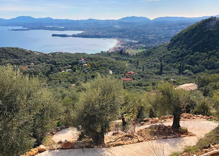 House Sienna Of Intaba Views Corfiot Riviera Corfu Island Greece Contemporary Designed Shared Pool With Spectacular Sea Views Close To Ipsos